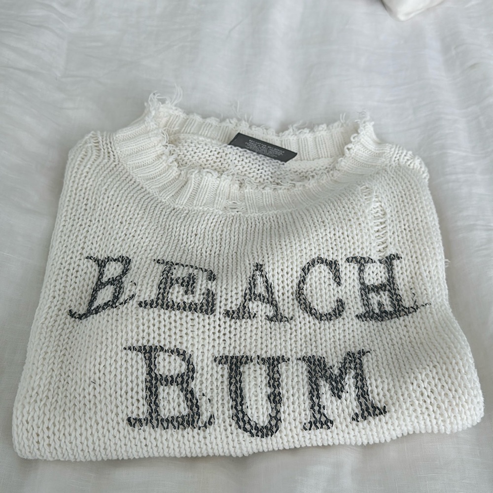 Wooden Ships White Beach Rum Sweater